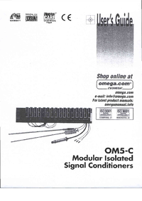 Thumbnail of document Manual - OM5-WBS-2-C Compact Modular Signal Conditioner